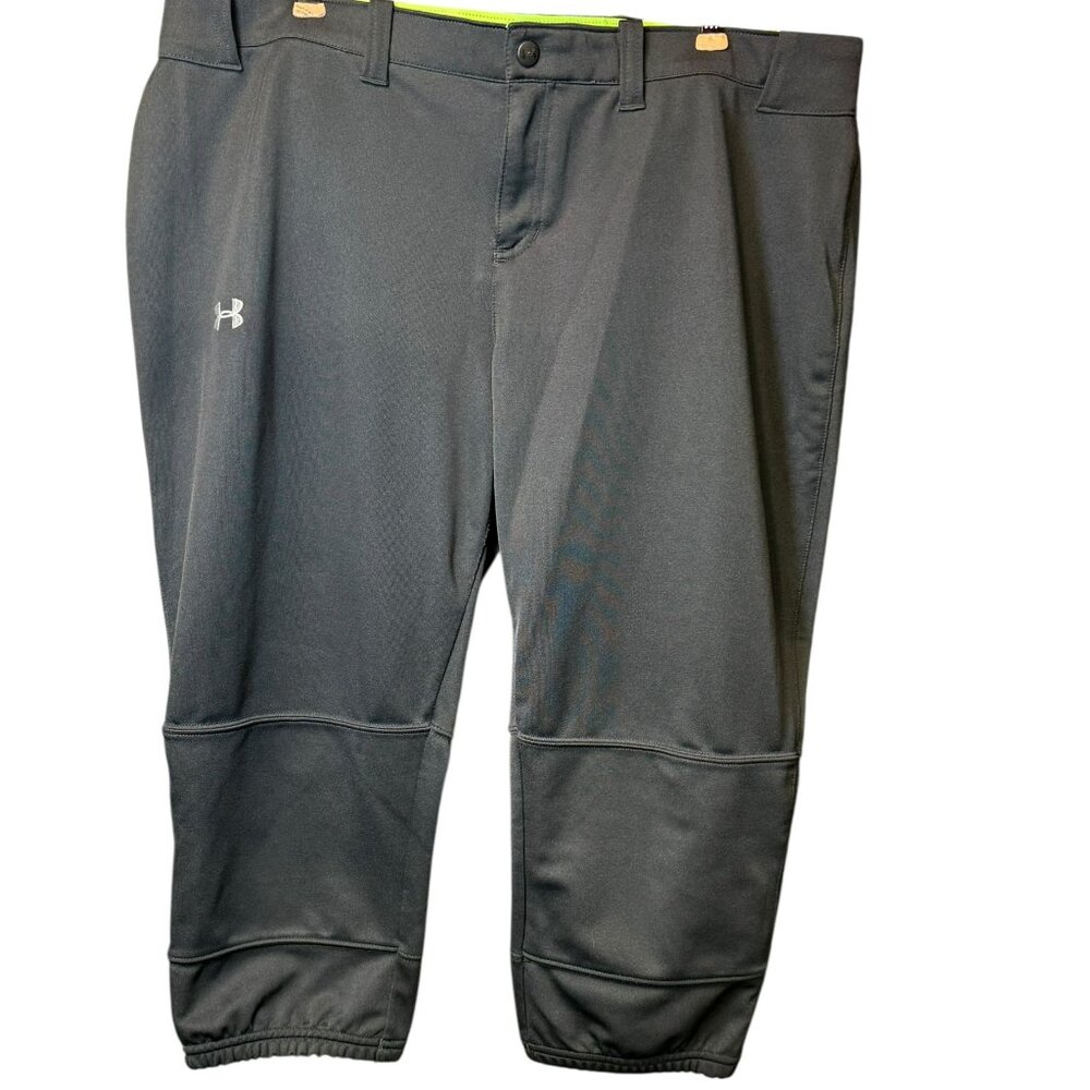 Under Armour Pants Men’s XL Activewear Athletic Black Sports Uniform Baseball